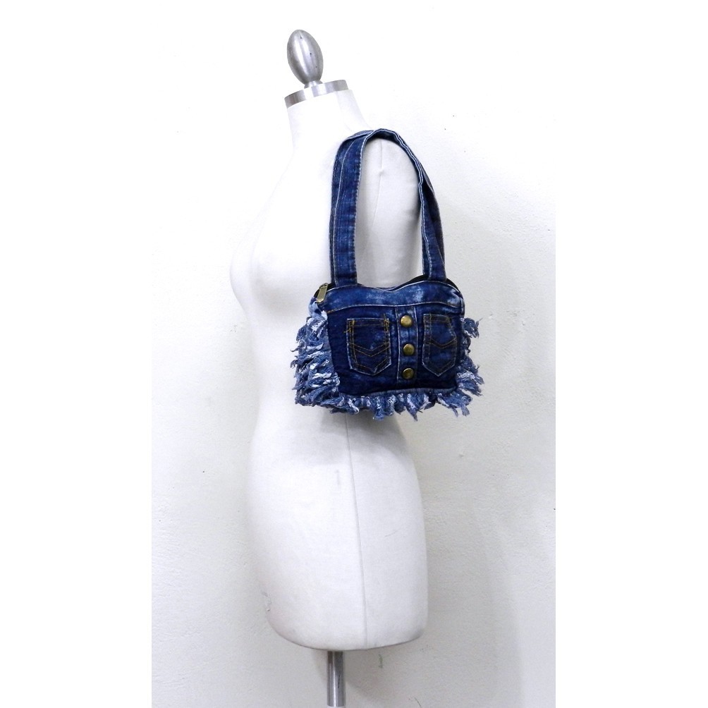 the denim mini tote bag