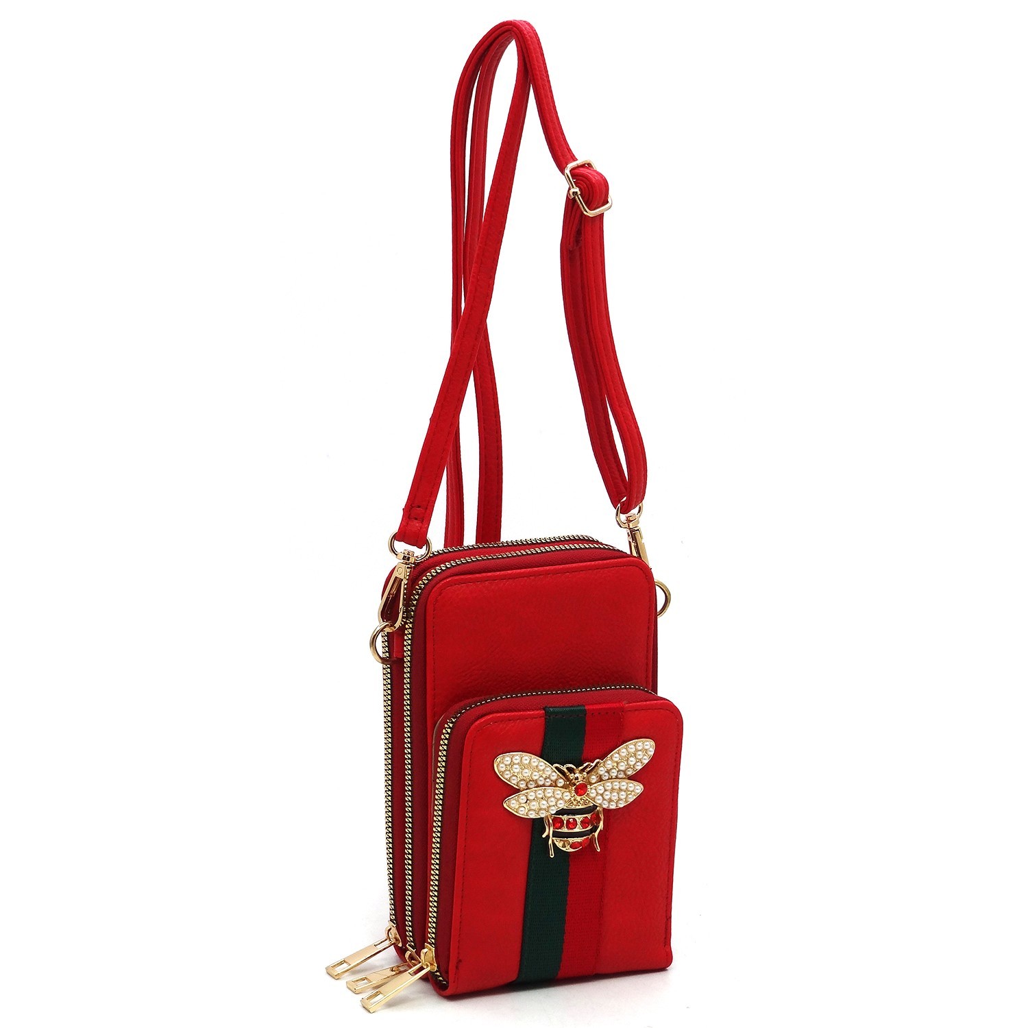 Red Bee Crossbody Bag