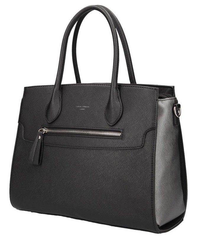 David Jones Black & White Bag  David jones handbags, Handbag straps, Bags