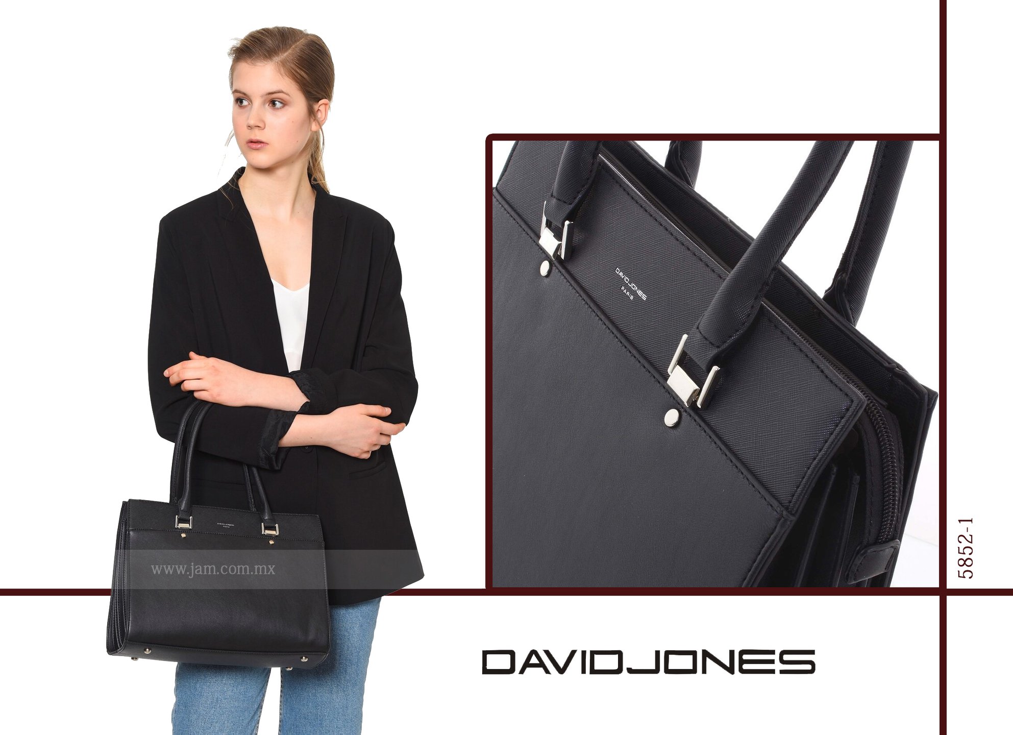 DAVIDJONES 3 Zip Porckets Compartment Crossbody Bag,Faux Leather Shoulder  handbag for Women,Small Functional Travel Purse