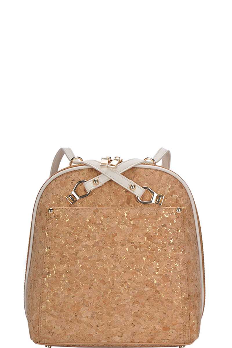 croc textured shoulder bag