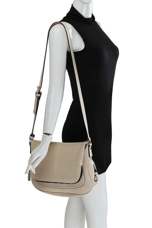 mesh cross body bag