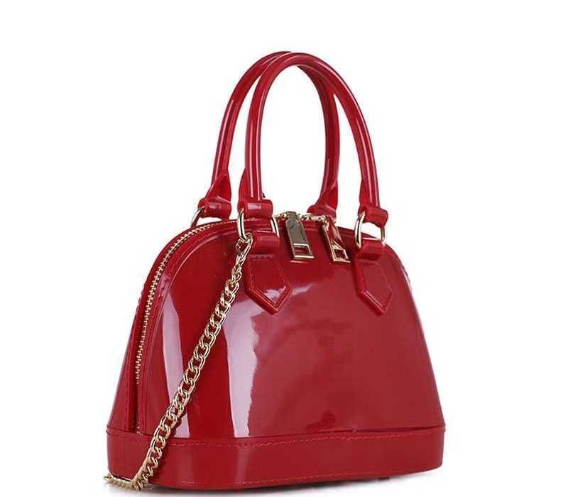Louis Vuitton Alma BB Patent Leather Dome Bag on SALE