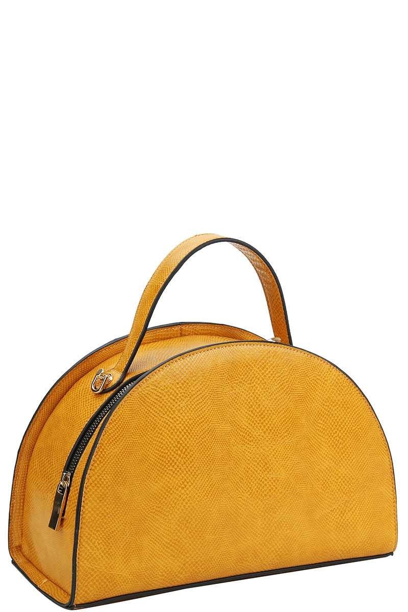 2 in 1 Ball Shaped Satchel Bag with Wallet