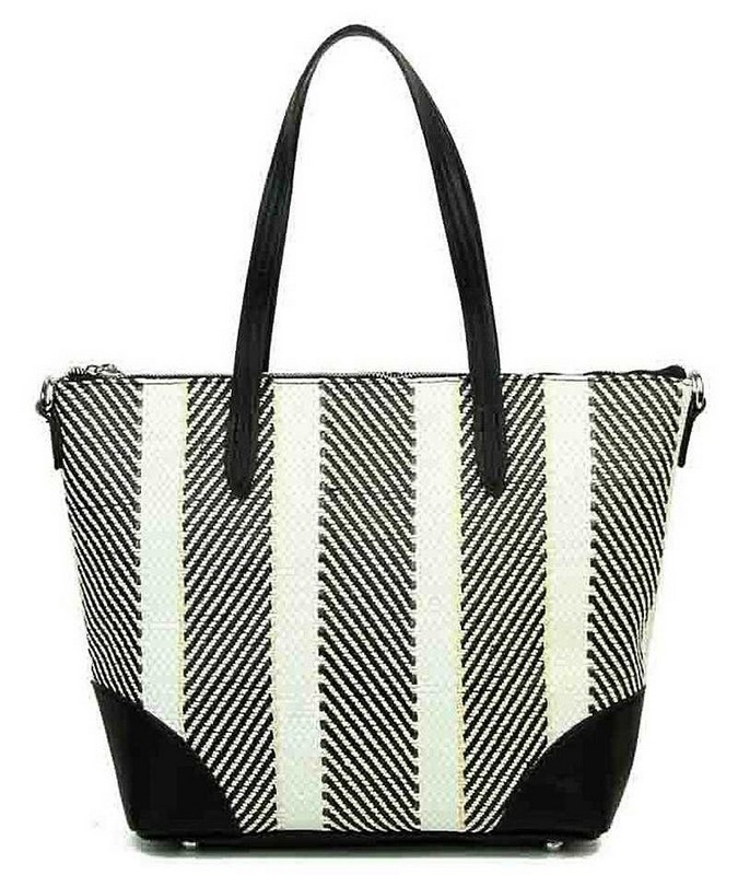 woven fabric handbags