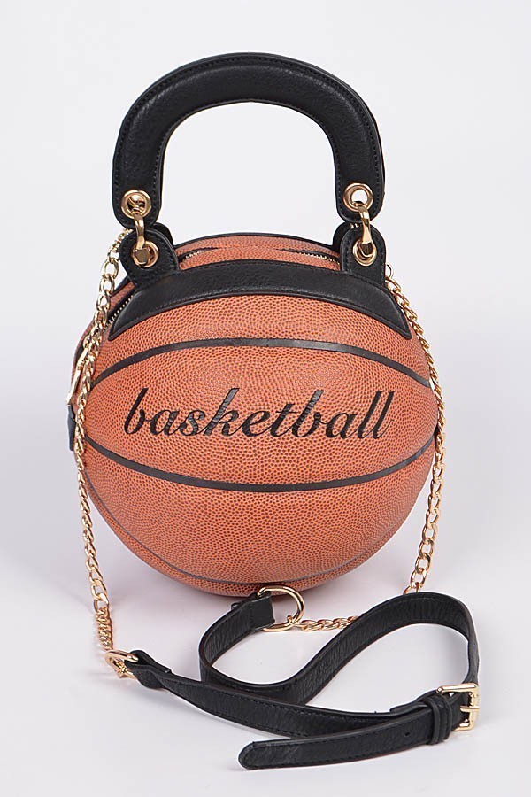 basketball clutch bag