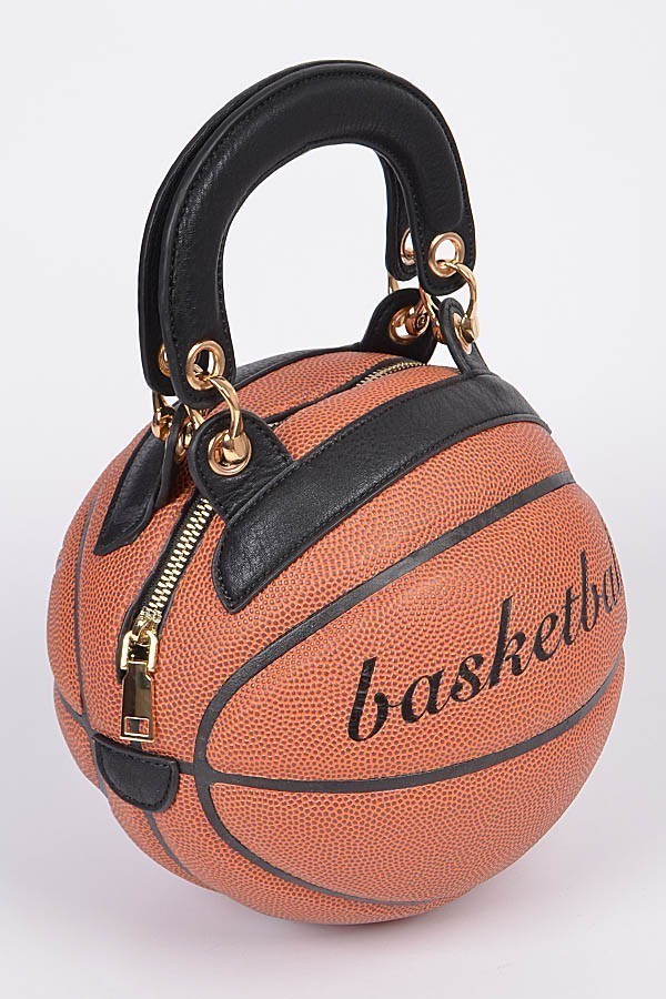 basketball clutch purse