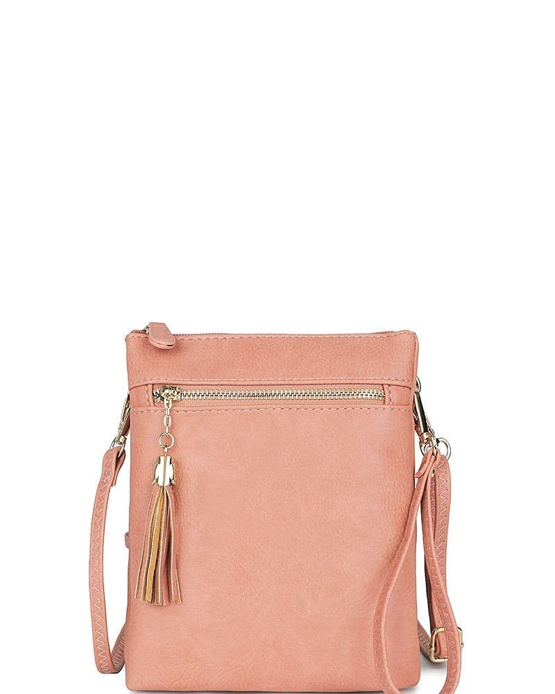 Women's Chic Faux Leather Crossbody Bag