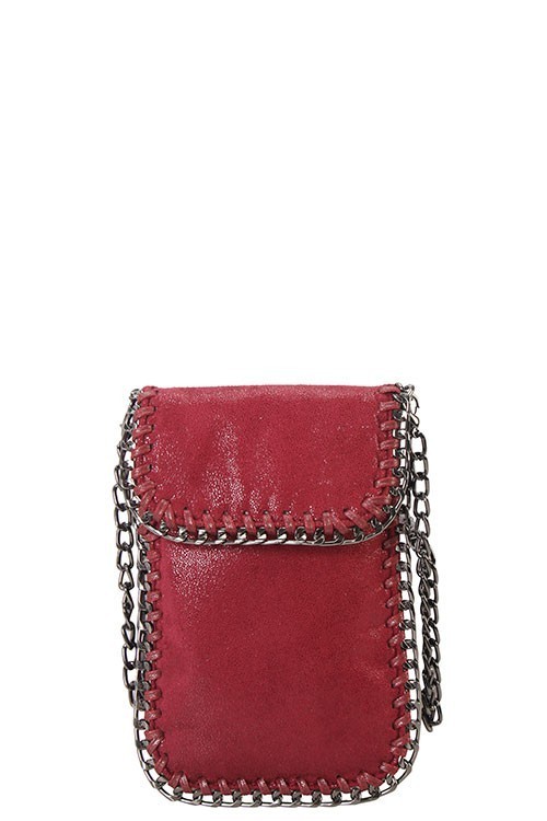 KATE LANDRY Black genuine Leather with chain trim HANDLE TOP purse bag  satchel | eBay