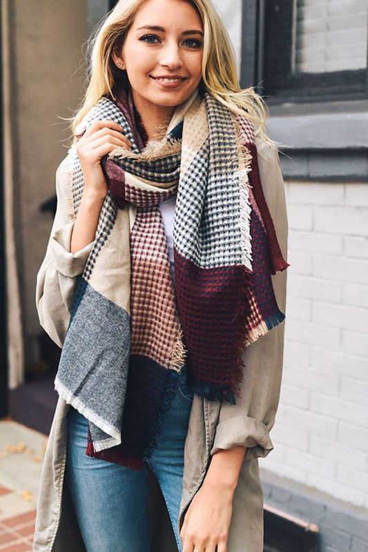  Knit Blanket Scarf