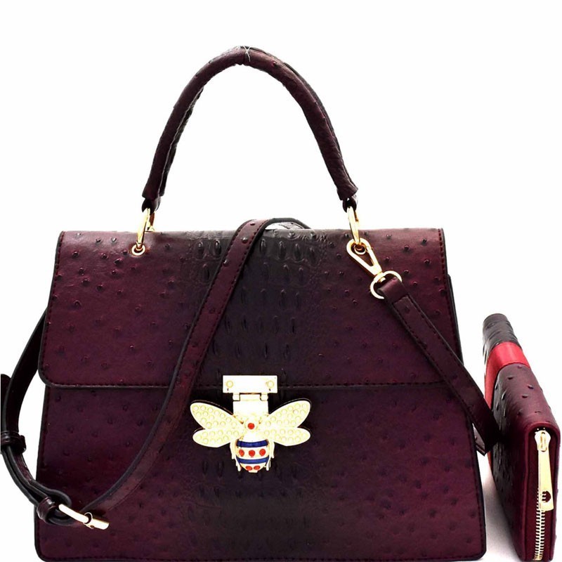 wholesale set ostrich handbags > Animal Print > Mezon Handbags