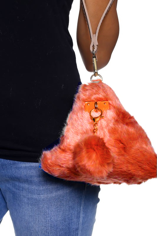 Faux Fur Shoulder Chain Bag | Pink Evening Bags Clutches | Party Handbag  Evening Pink - Evening Bags - Aliexpress