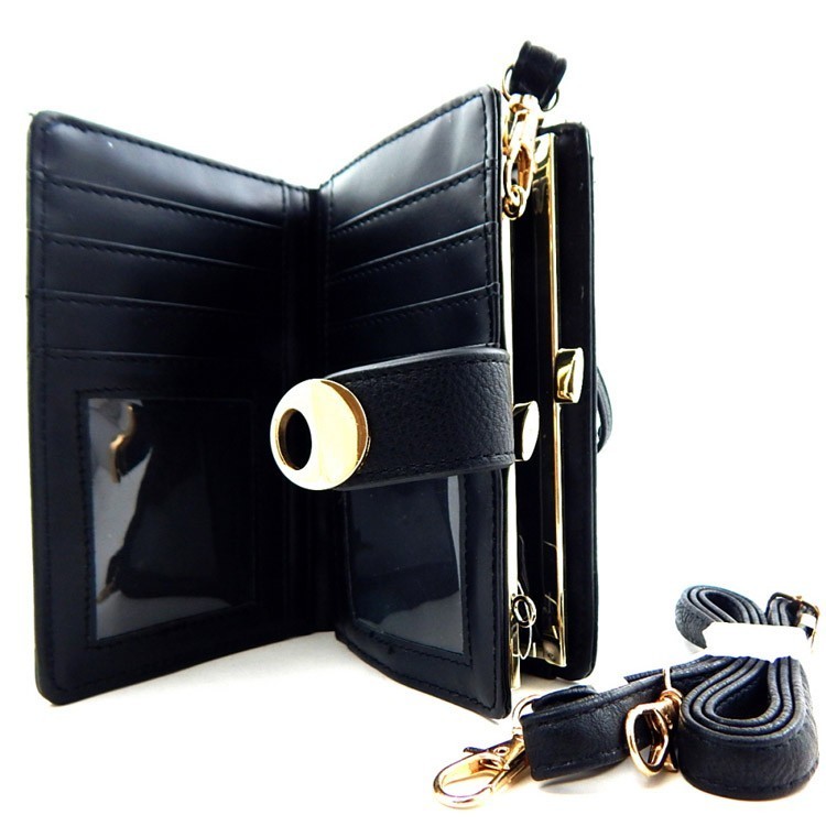 Embossed Pattern Medium Size Wristlet Wallet W827-L4U &gt; Wallets &gt; Mezon Handbags