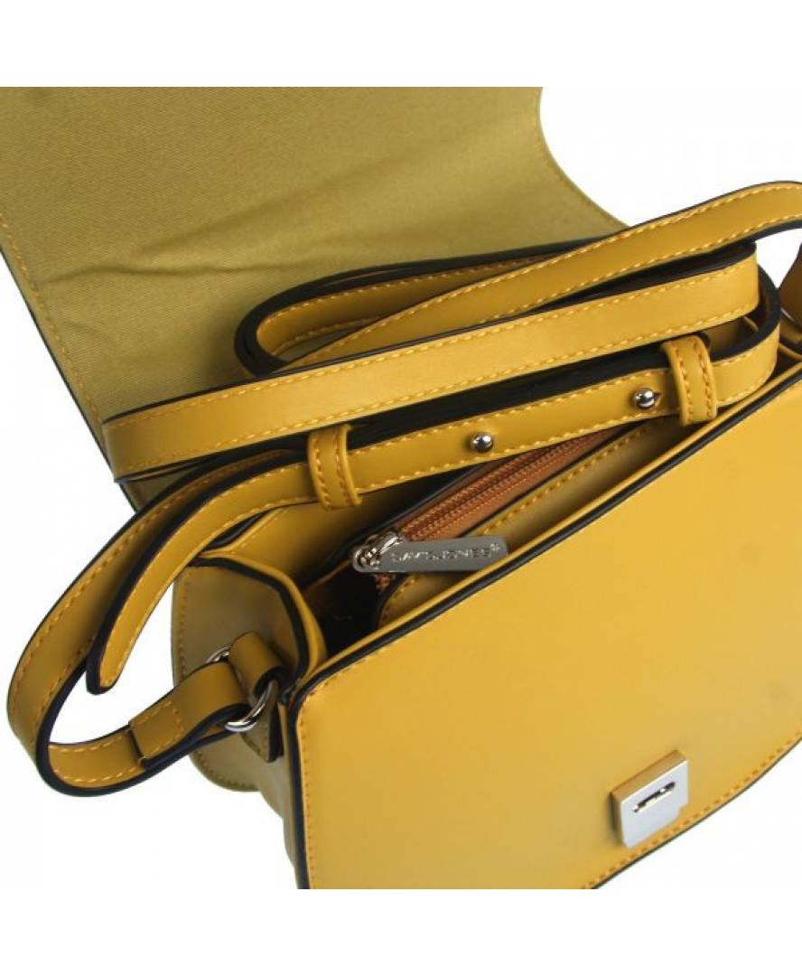 David Jones Yellow Sling Bag Sling Bag For Women - Mustard Mustard