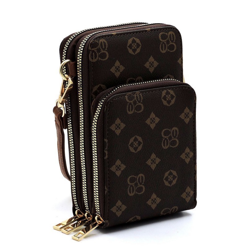 Monogram Crossbody Bag Cell Phone Purse CH-CM086 > Messenger Bags