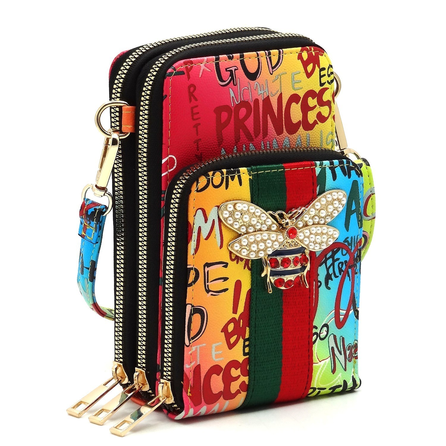Two Piece Queen Bee Graffiti Bag – BoutiqueBawse