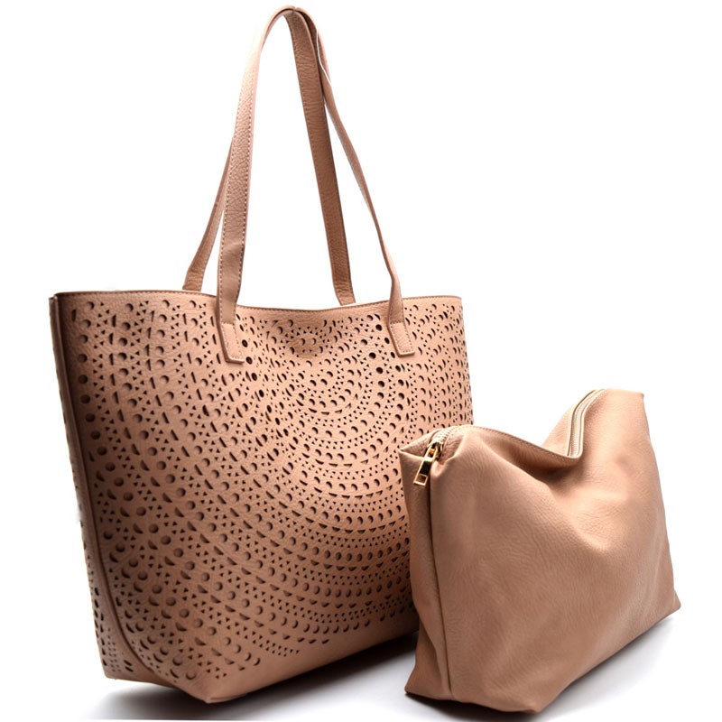 Reversible 2 in 1 Designer David Jones Tote - Shoulder Bag > Tote Bags >  Mezon Handbags