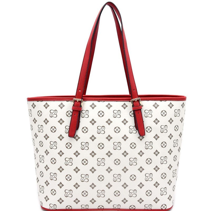 Classic Monogram Tote Shopper Bag RZ-CS2473 > Fashion Handbags > Mezon  Handbags