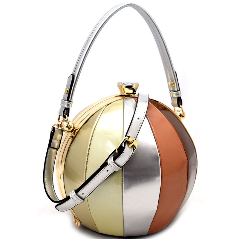 BEACH Ball Shaped Unique Satchel RZ-LHU079P > Boutique Handbags