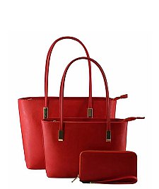 Fashion 3-in-1 Tote Set