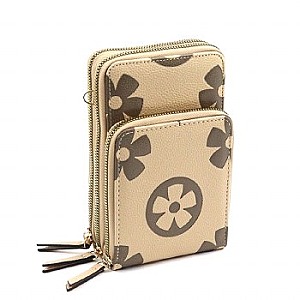 Monogram Crossbody Bag Cell Phone Purse CH-CM086 > Messenger Bags ,Cross  Body > Mezon Handbags