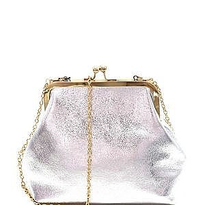 Vintage Kiss Lock Frame Bag, Elegant Crossbody Evening Bag