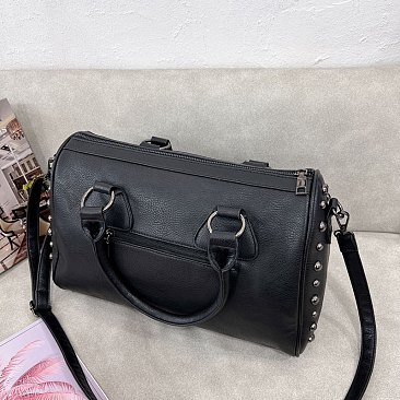 Rivets Skull Satchel Studded Handbag