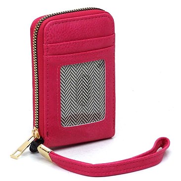 Classic Accordion Card Holder Wallet Wristlet