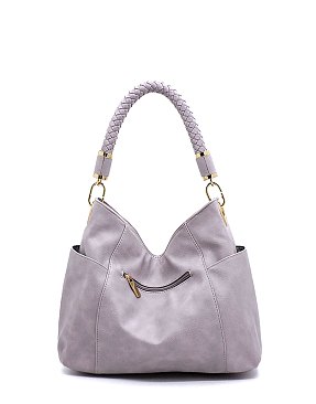 Fashion Braided Top Handle Shoulder Bag