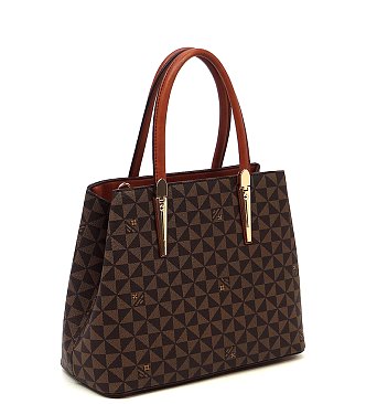 Monogram Top Handle 3-in-1 Satchel