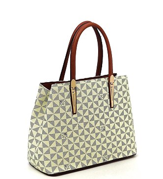 Monogram Top Handle 3-in-1 Satchel