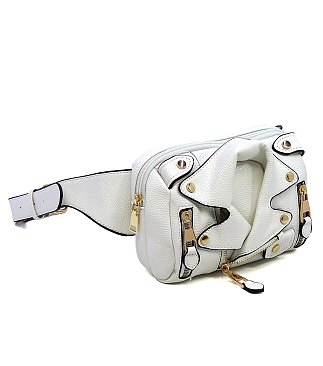 Motorcycle Jacket Fanny Pack Belt Bag