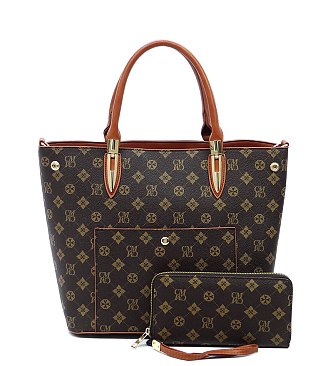 Monogram Top Handle 2-in-1 Satchel