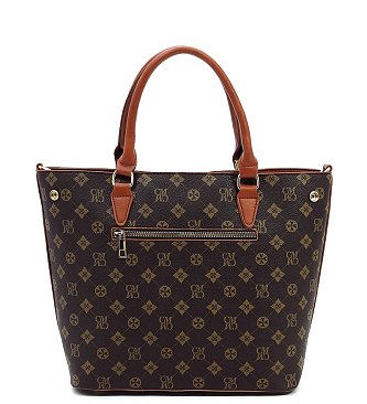 Monogram Top Handle 2-in-1 Satchel