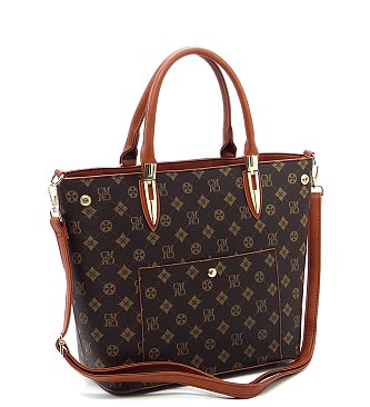 Monogram Top Handle 2-in-1 Satchel