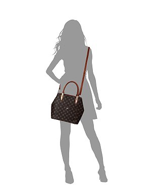 Monogram Top Handle 2-in-1 Satchel