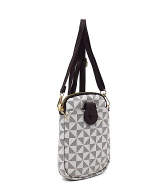 PM Monogram Mini Crossbody Bag Cell Phone Purse