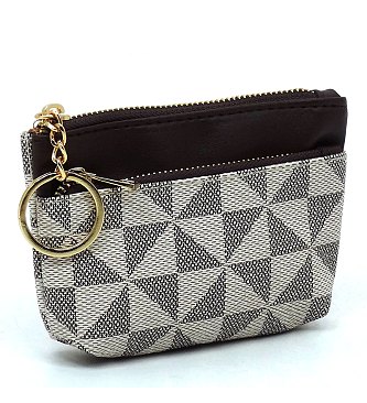 PM Monogram Keychain Coin Purse