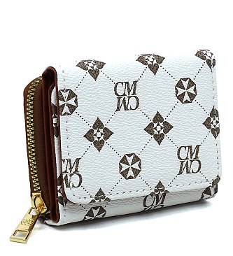 CM Monogram Tri-fold Wallet