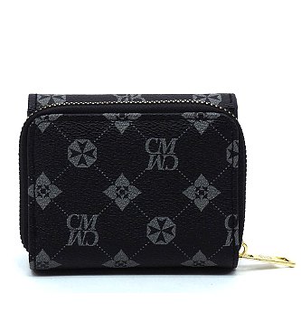 CM Monogram Tri-fold Wallet