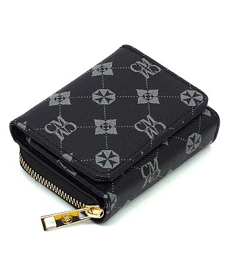 CM Monogram Tri-fold Wallet