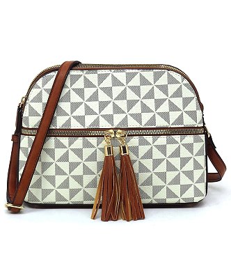 PM Monogram Multi Compartment Dome Crossbody Bag