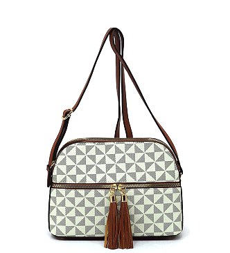 PM Monogram Multi Compartment Dome Crossbody Bag