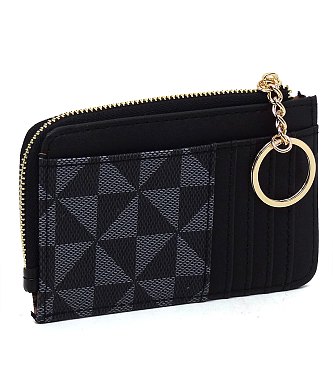 PM Monogram Card Holder Keychain Wallet