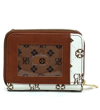 CM Monogram Accordion Bi-fold Wallet