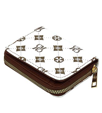 CM Monogram Accordion Bi-fold Wallet