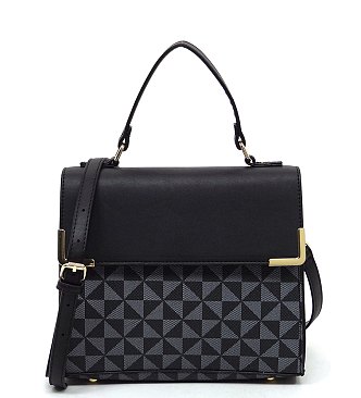 PM Monogram Top Handle Satchel