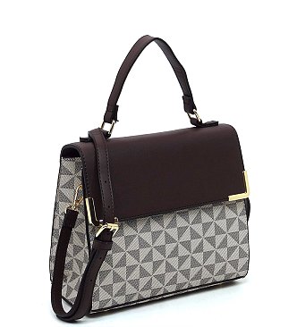 PM Monogram Top Handle Satchel