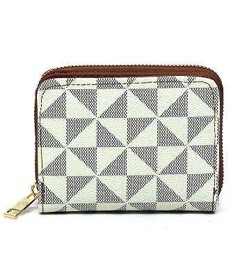 PM Monogram Accordion Bi-fold Wallet