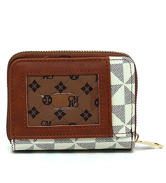 PM Monogram Accordion Bi-fold Wallet